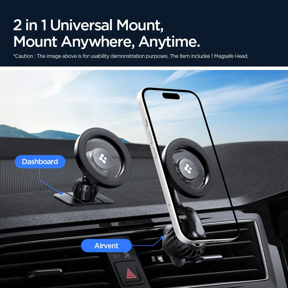 Air-Vent Extension Type Car Mount Compatible with Magsafe - Image 2