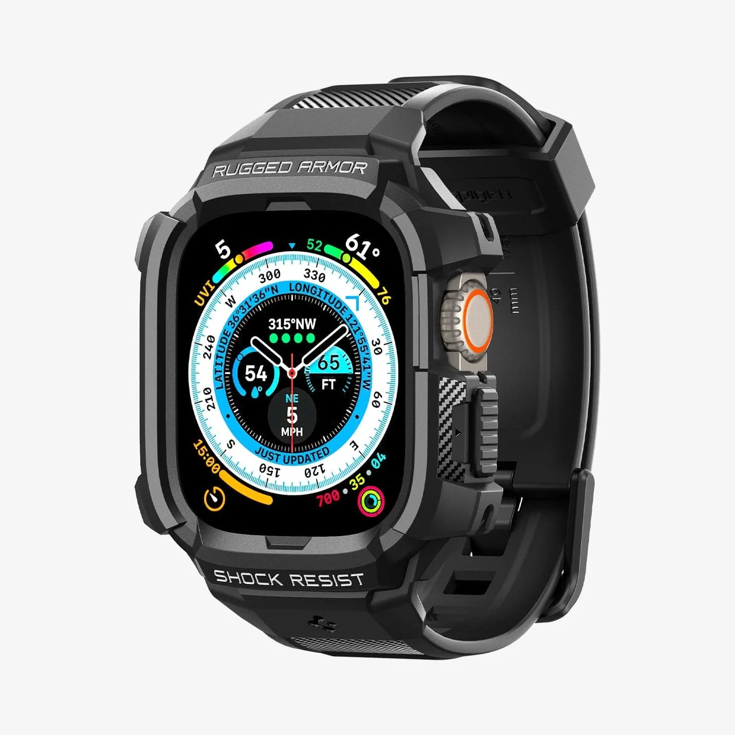 Apple Watch Series - Rugged Armor Pro Case + Band - Image 3