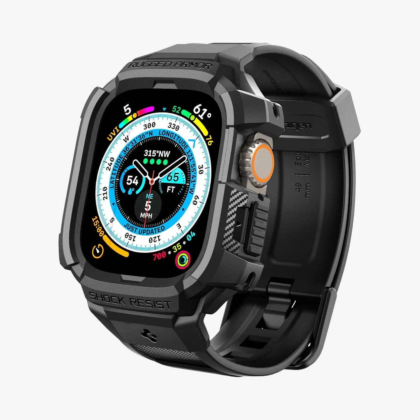 Apple Watch Series - Rugged Armor Pro Case + Band - Image 5