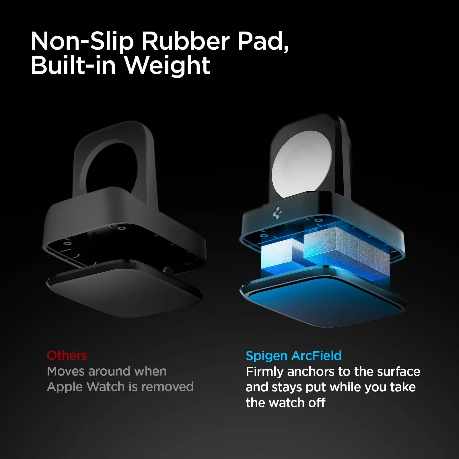 ArcField Apple Watch Stand Wireless Charger | Watch Stand | 2.5W - Image 9