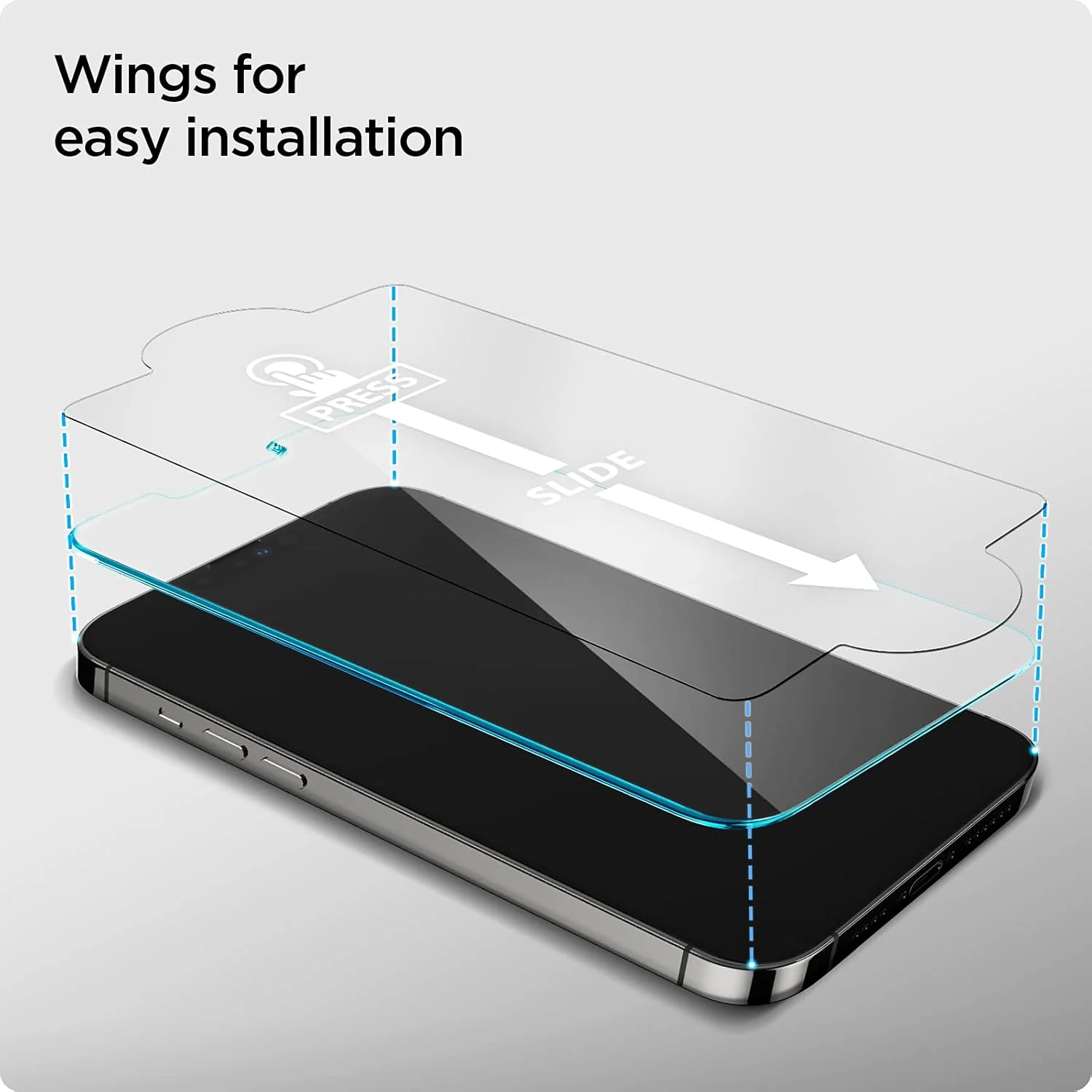 Crystal Pack Back Cover Case For iPhone 13 Pro (TPU + Glass | Crystal Clear) - Image 7