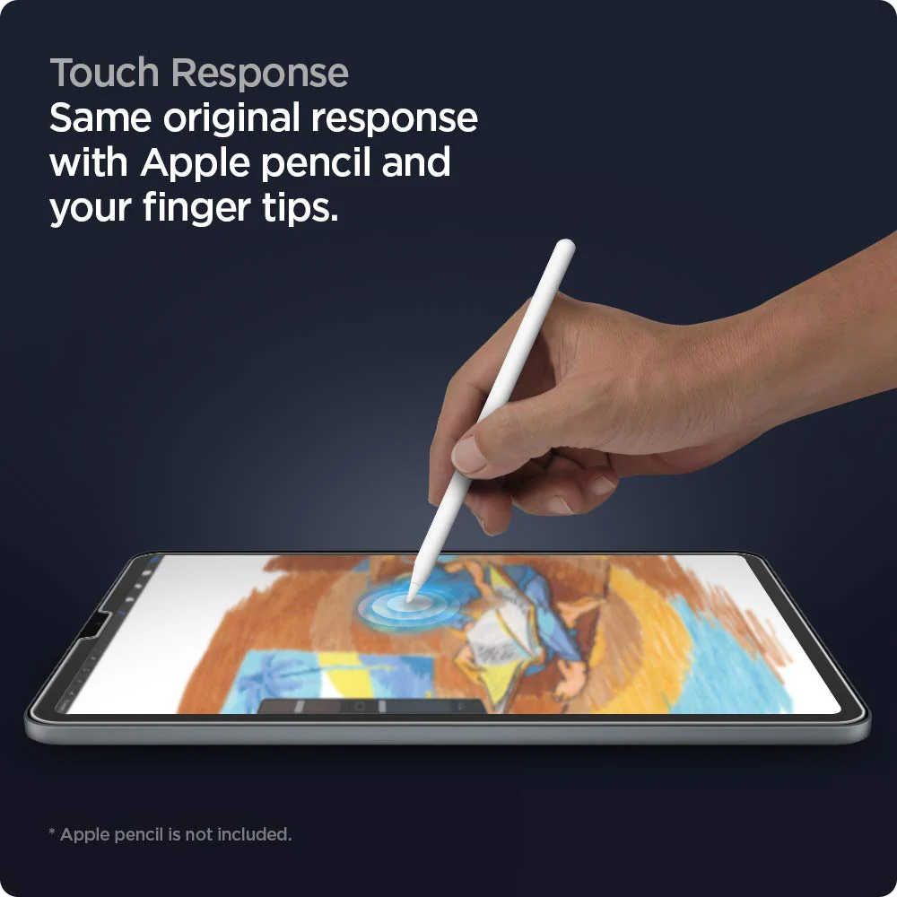 Ez Fit Anti-Glare Matte Tempered Glass Screen Protector For Ipad Pro 12.9 Inch M2 (2022) / Ipad Pro 12.9 Inch - 1 Pack - Image 7