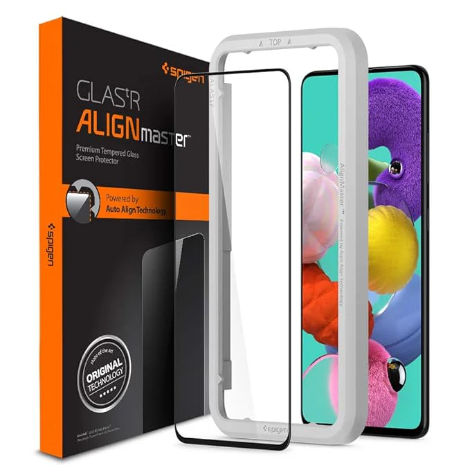 Full Coverage Tempered Glass with AlignMaster - 1 Pack