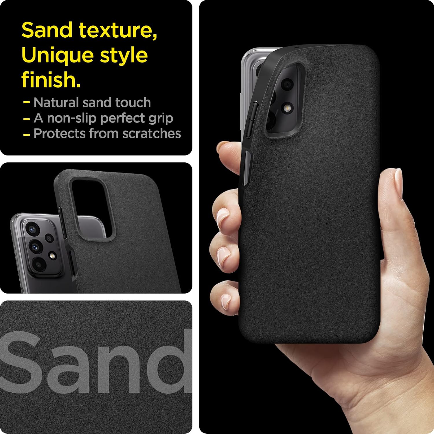 Galaxy A23 5G/A23 Sand Blast(V2) Back Cover Case - Image 7