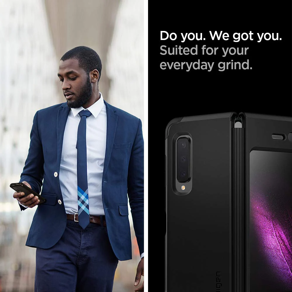 Galaxy Fold  Series - Back Cover Case Tough Armor - Image 15