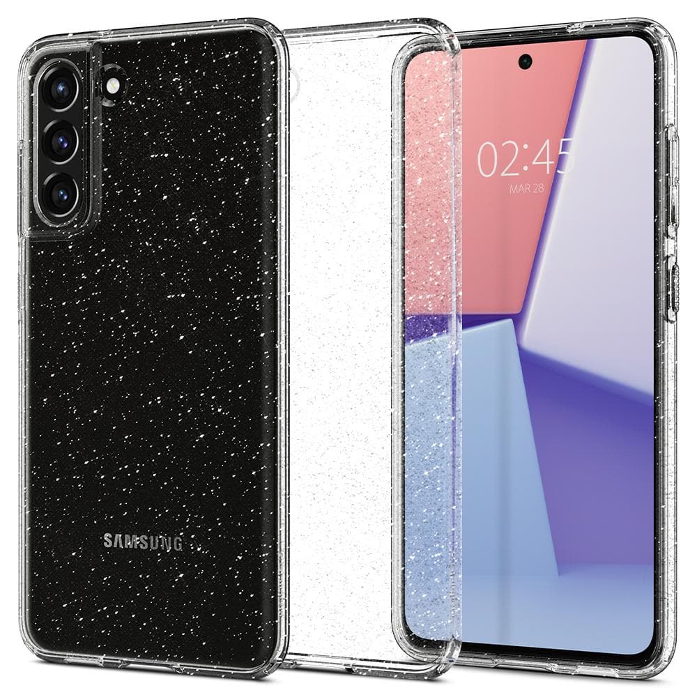 Galaxy S21 FE Case Liquid Crystal Glitter