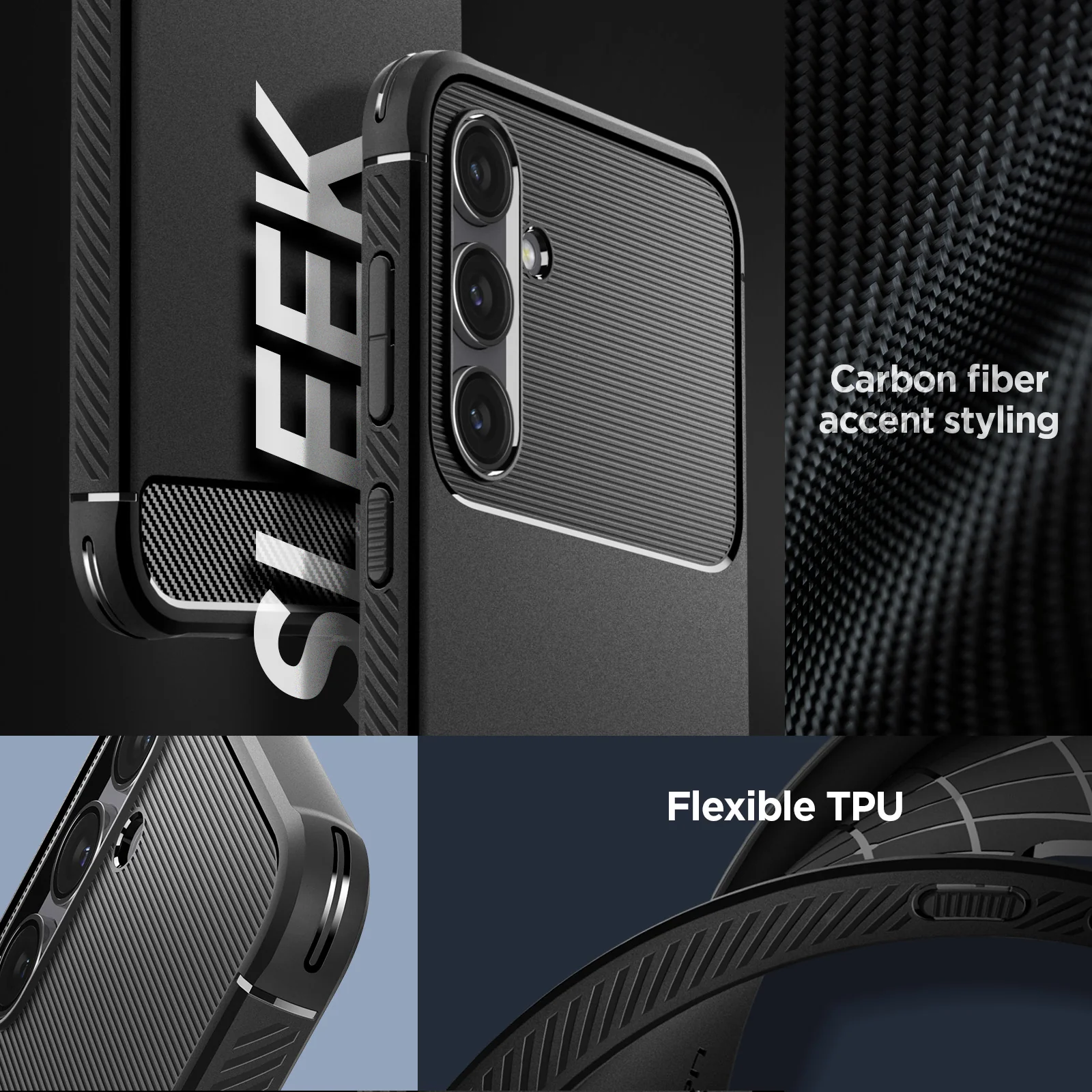 Galaxy S23 Series -  Back Cover Case Rugged Armor - Image 3