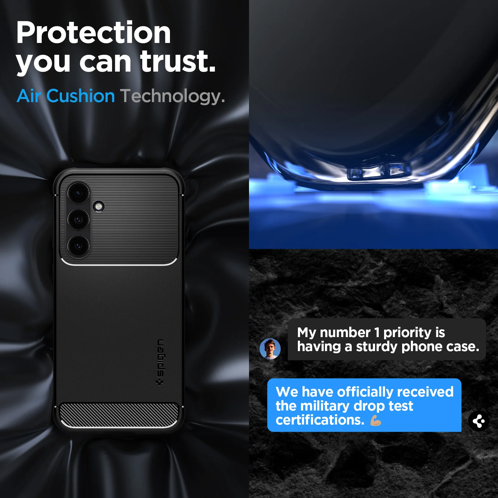 Galaxy S23 Series -  Back Cover Case Rugged Armor - Image 5