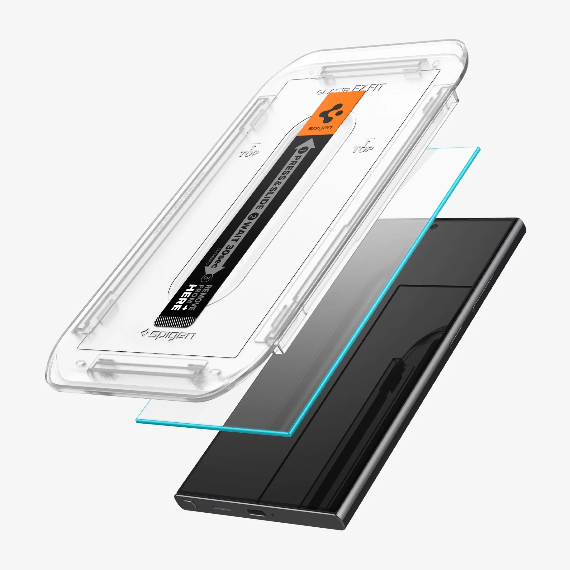 Galaxy S24 Series - Screen Protector Guard GLAS.tR EZ Fit  (Pack of 2) - Image 3