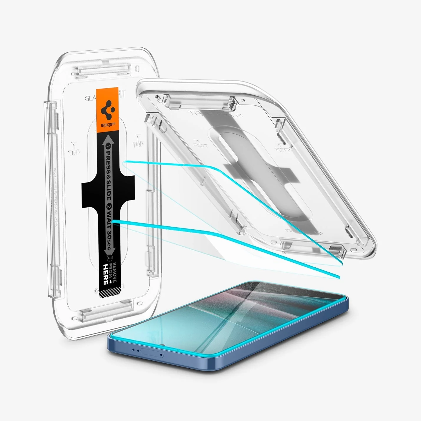 Galaxy S25 Series - GLAS.tR EZ Fit | Clear Screen Protectors - Pack of 2 - Image 4