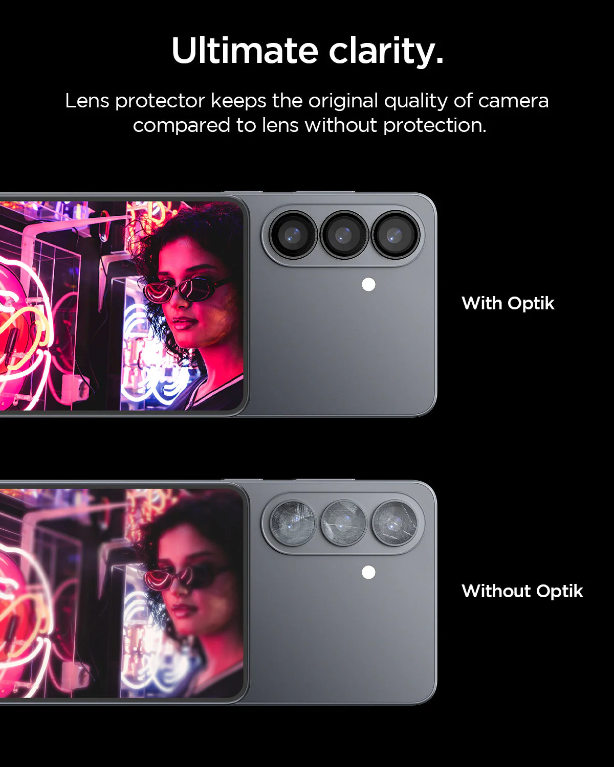 Galaxy S26 Series - Optik EZ Fit Lens Pro Protector - Image 36