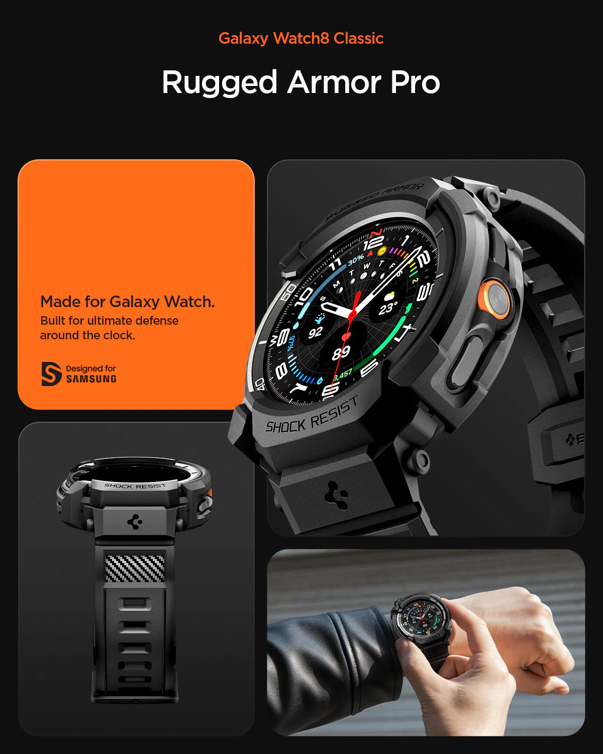 Galaxy Watch 8 Series - Rugged Armor Pro - Image 48