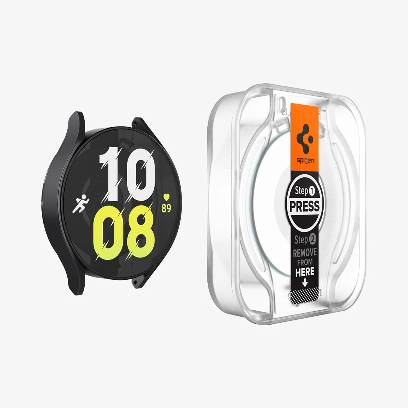Galaxy Watch Series - GLAS.tR EZ Fit Screen Protector - Image 5