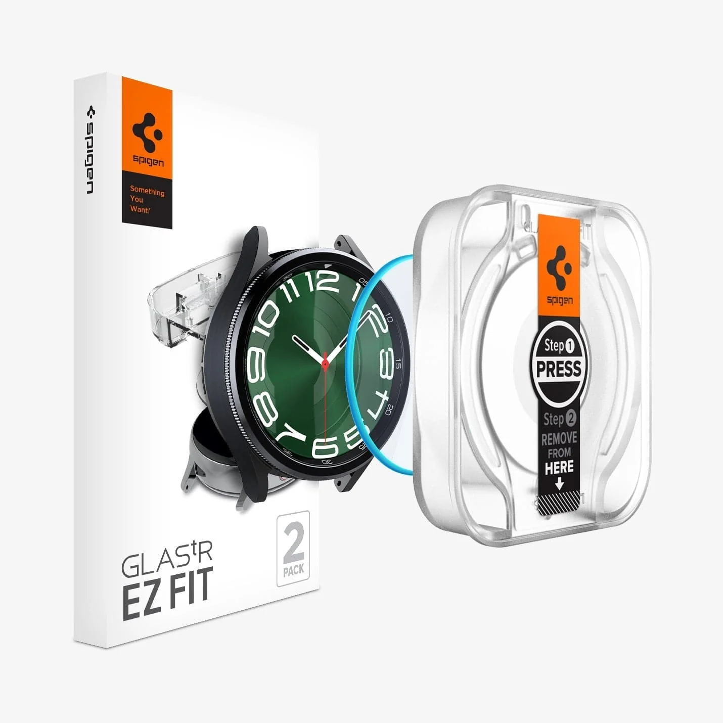 Galaxy Watch Series - GLAS.tR EZ Fit Screen Protector - Image 9