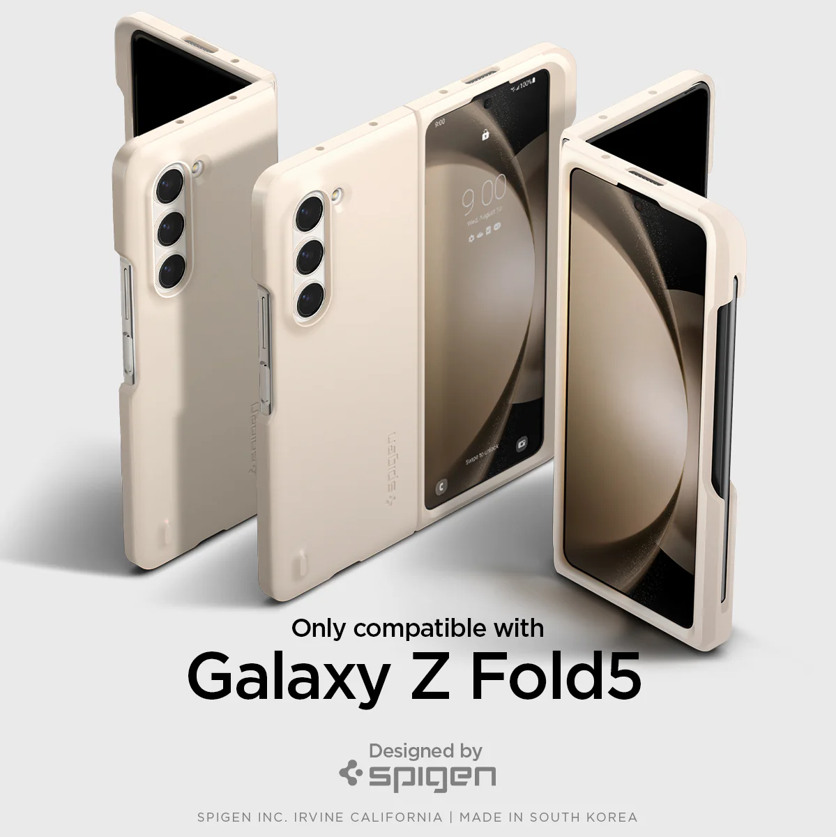 Galaxy Z Fold 5 Series - Back Cover Case Thin Fit P - Image 6