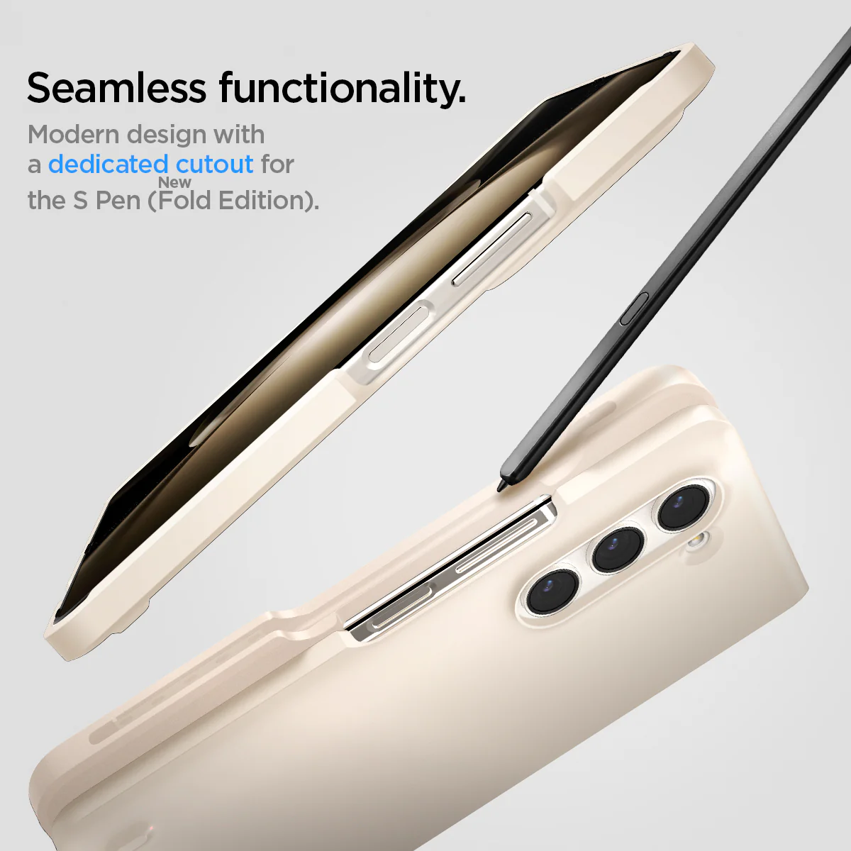 Galaxy Z Fold 5 Series - Back Cover Case Thin Fit P - Image 7