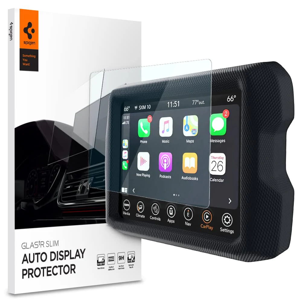 Glas.tR SLIM Anti-Glare Matte Tempered Glass for Jeep Wrangler 8.4" Dashboard Touchscreen - 1 Pack