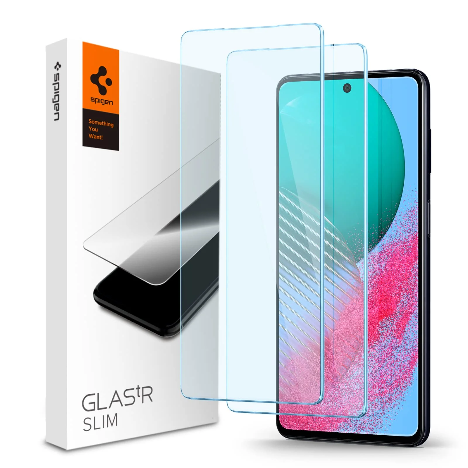Glas.Tr Slim Tempered Glass for Galaxy F54 / Galaxy M54 5G - 2 Pack