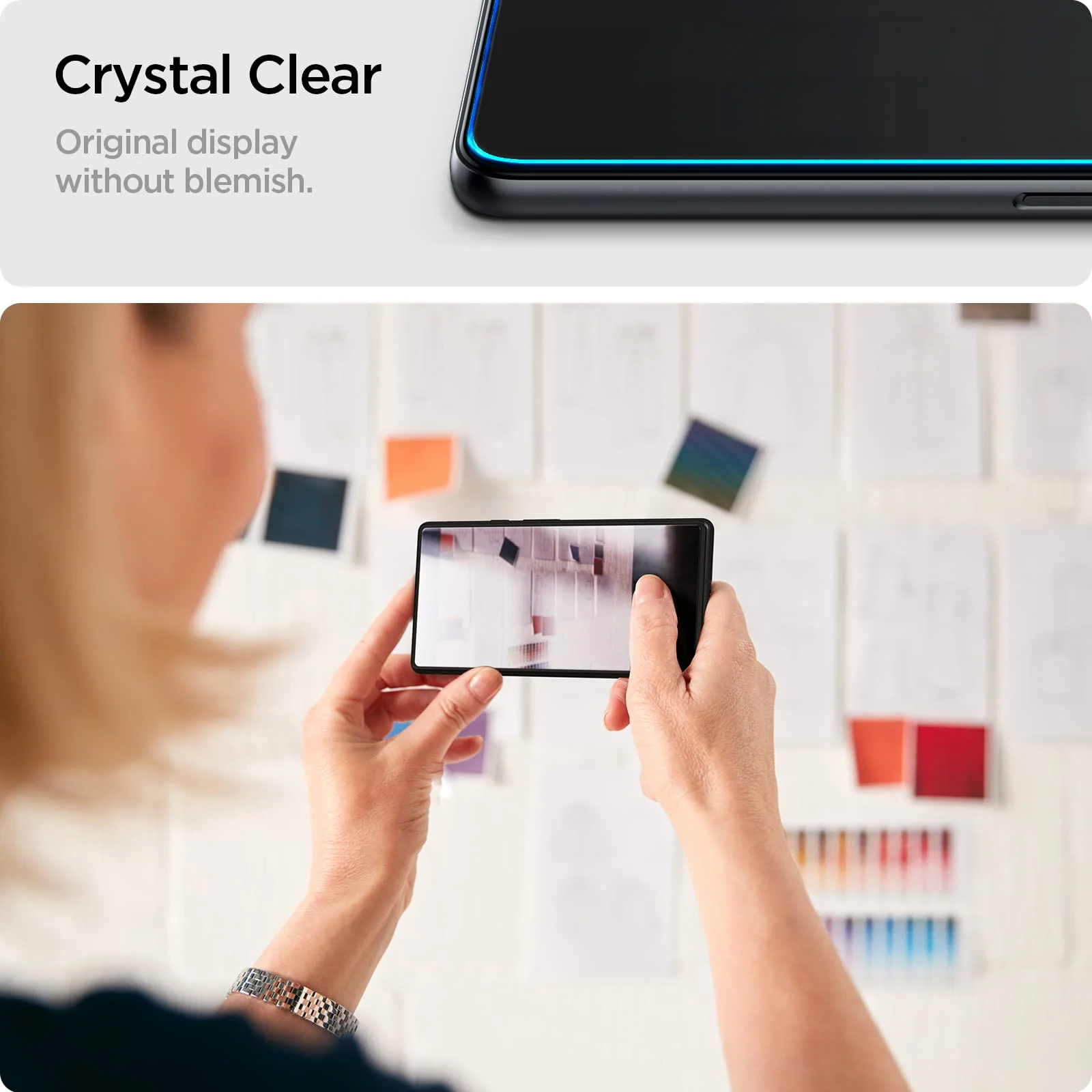 Glas.Tr Slim Tempered Glass Screen Protector Guard For Galaxy A14 5G / 4G (Lte) - 2 Pack - Image 6