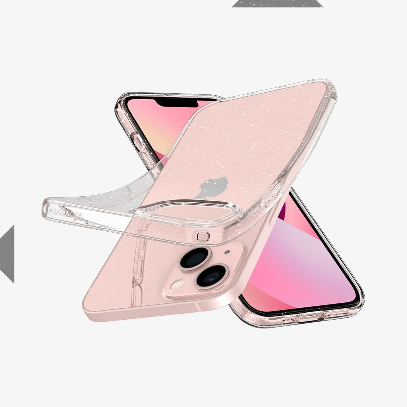 iPhone 13 Series - Liquid Crystal Glitter Back Cover Case - Image 39