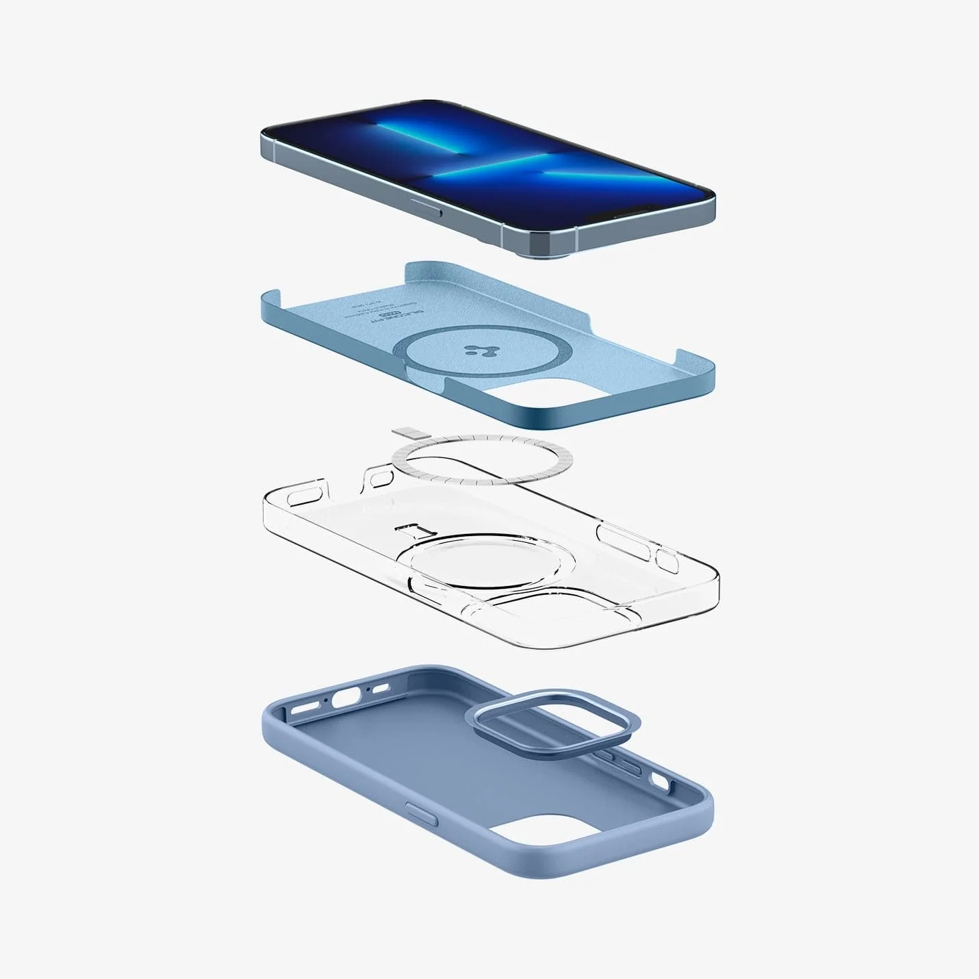 iPhone 13 Series - Silicone Fit (MagFit) Back Cover Case - Image 13
