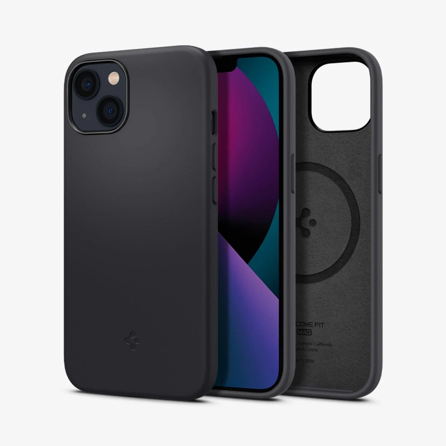 iPhone 13 Series - Silicone Fit (MagFit) Back Cover Case - Image 22