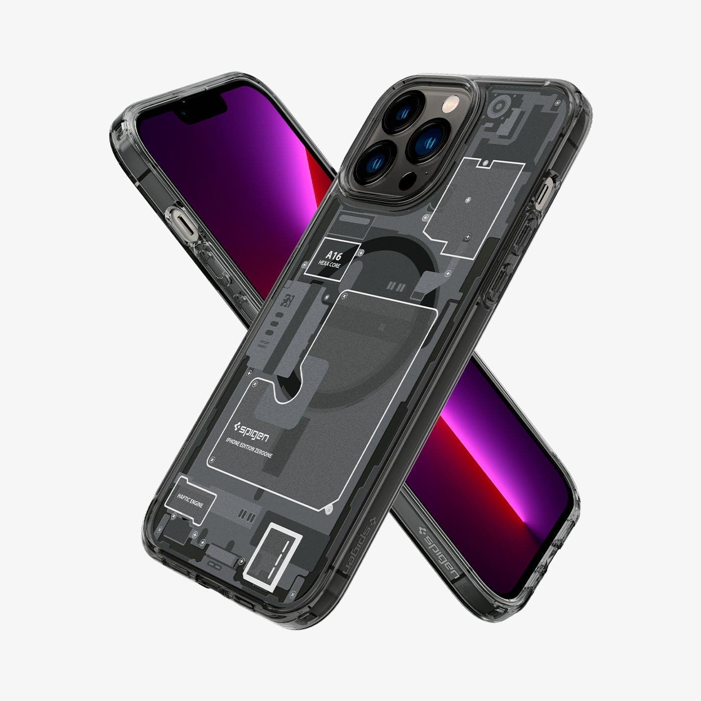 iPhone 13 Series - Ultra Hybrid (MagFit) Zero One Back Cover Case - Image 11