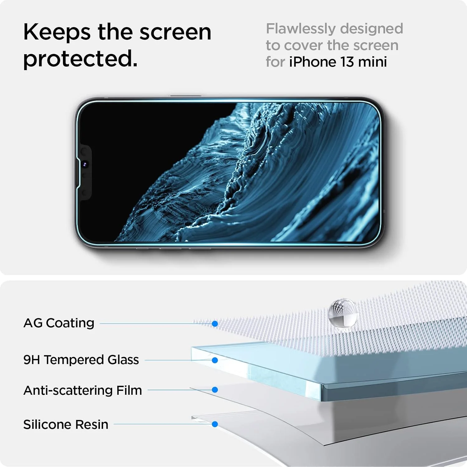 iPhone 13 Series - GLAS.tR EZ Fit (Sensor Protection) (Pack of 1) - Image 4