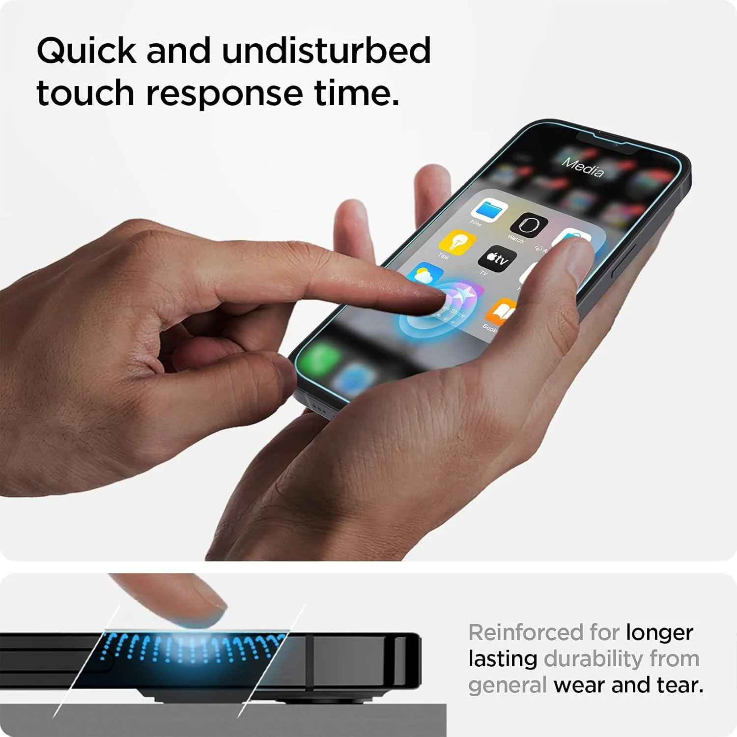 iPhone 13 Series - GLAS.tR EZ Fit (Sensor Protection) (Pack of 1) - Image 5