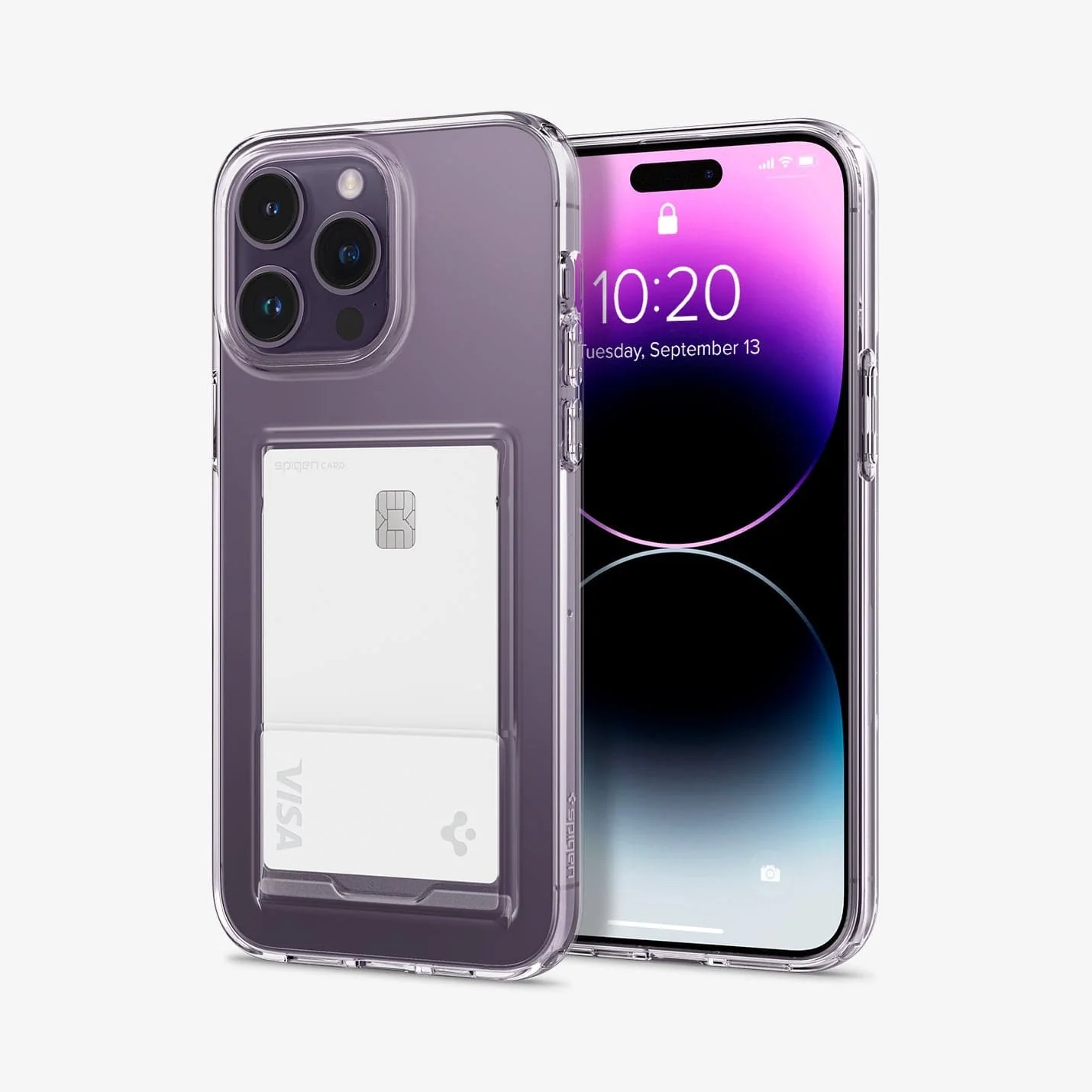 iPhone 14 Series - Crystal Slot Back Cover Case - Image 2
