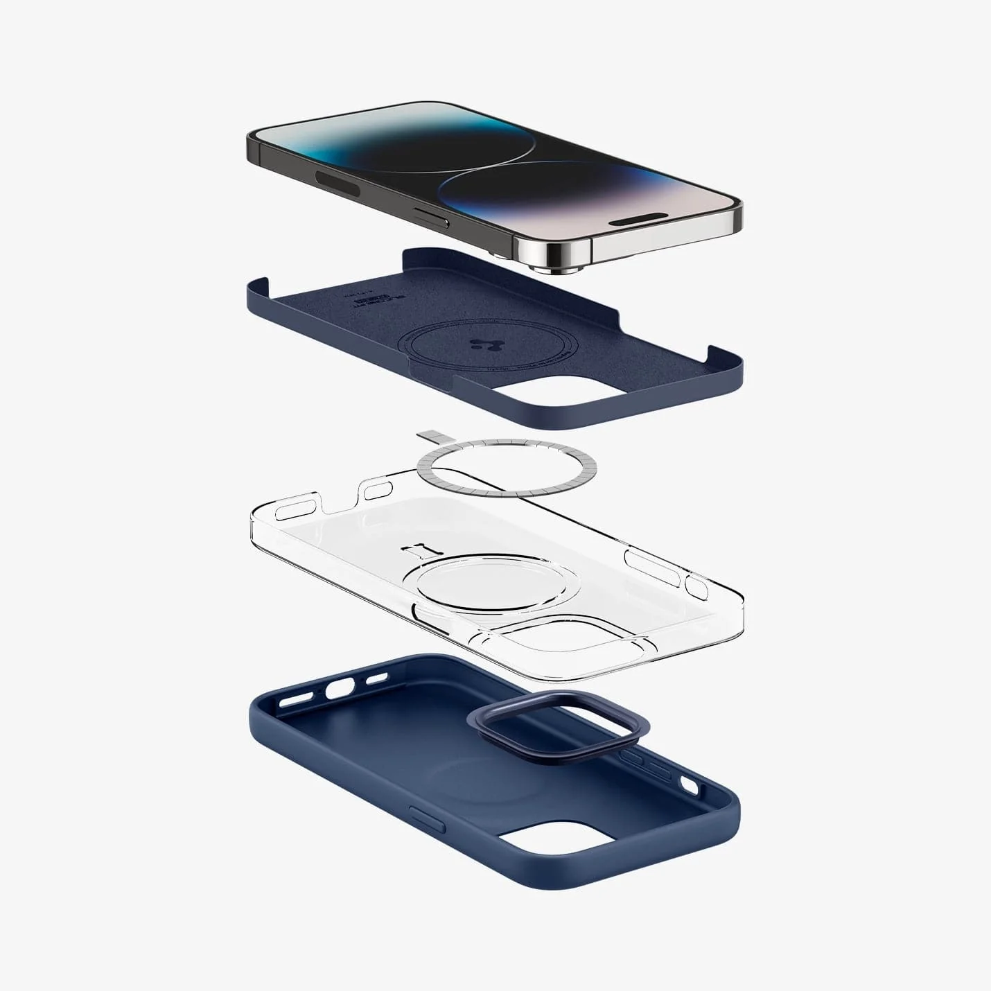 iPhone 14 Series - Back Cover Case Silicone Fit (MagFit) - Image 14