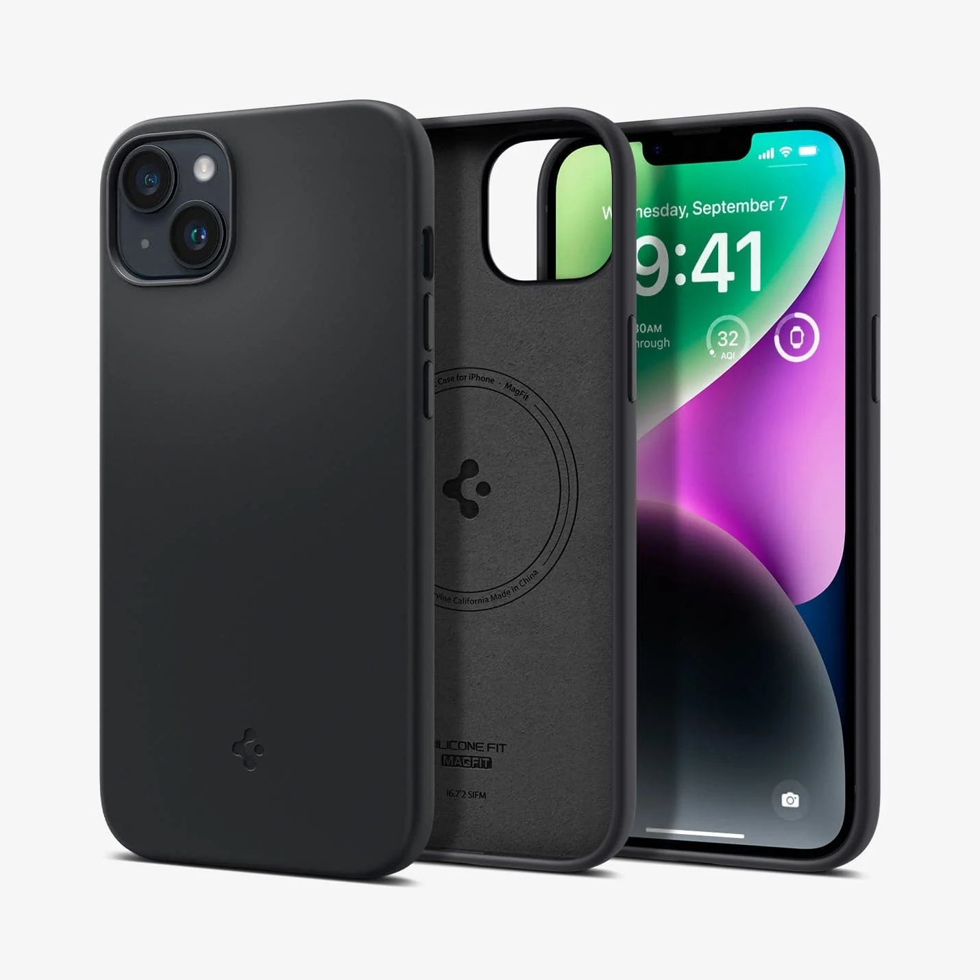iPhone 14 Series - Back Cover Case Silicone Fit (MagFit) - Image 60