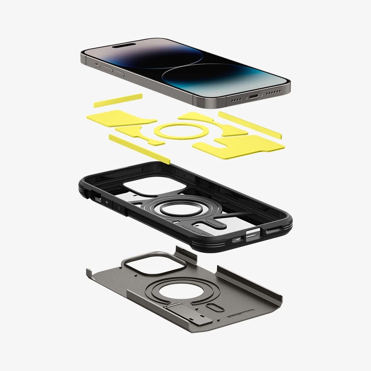 iPhone 14 Series - Tough Armor (MagFit) Back Cover Case - Image 3