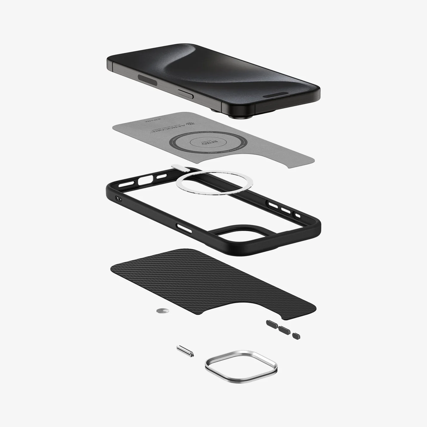 iPhone 15 Series - Enzo Aramid Back Cover Case - Image 3