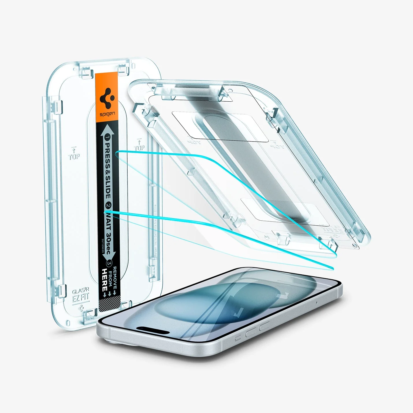 iPhone 15 Series - GLAS.tR EZ Fit Tempered Glass (Pack of 2) - Image 2