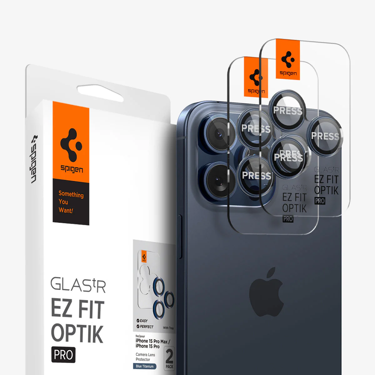 iPhone 15 Series - Camera Lens Protector Optik Pro EZ Fit (Pack of 2) - Image 10