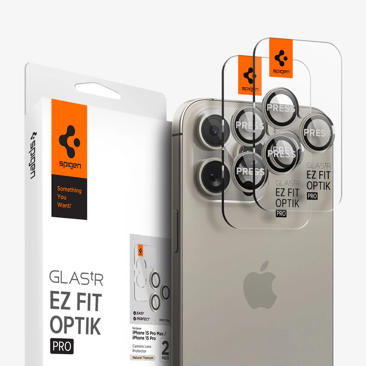 iPhone 15 Series - Camera Lens Protector Optik Pro EZ Fit (Pack of 2) - Image 6