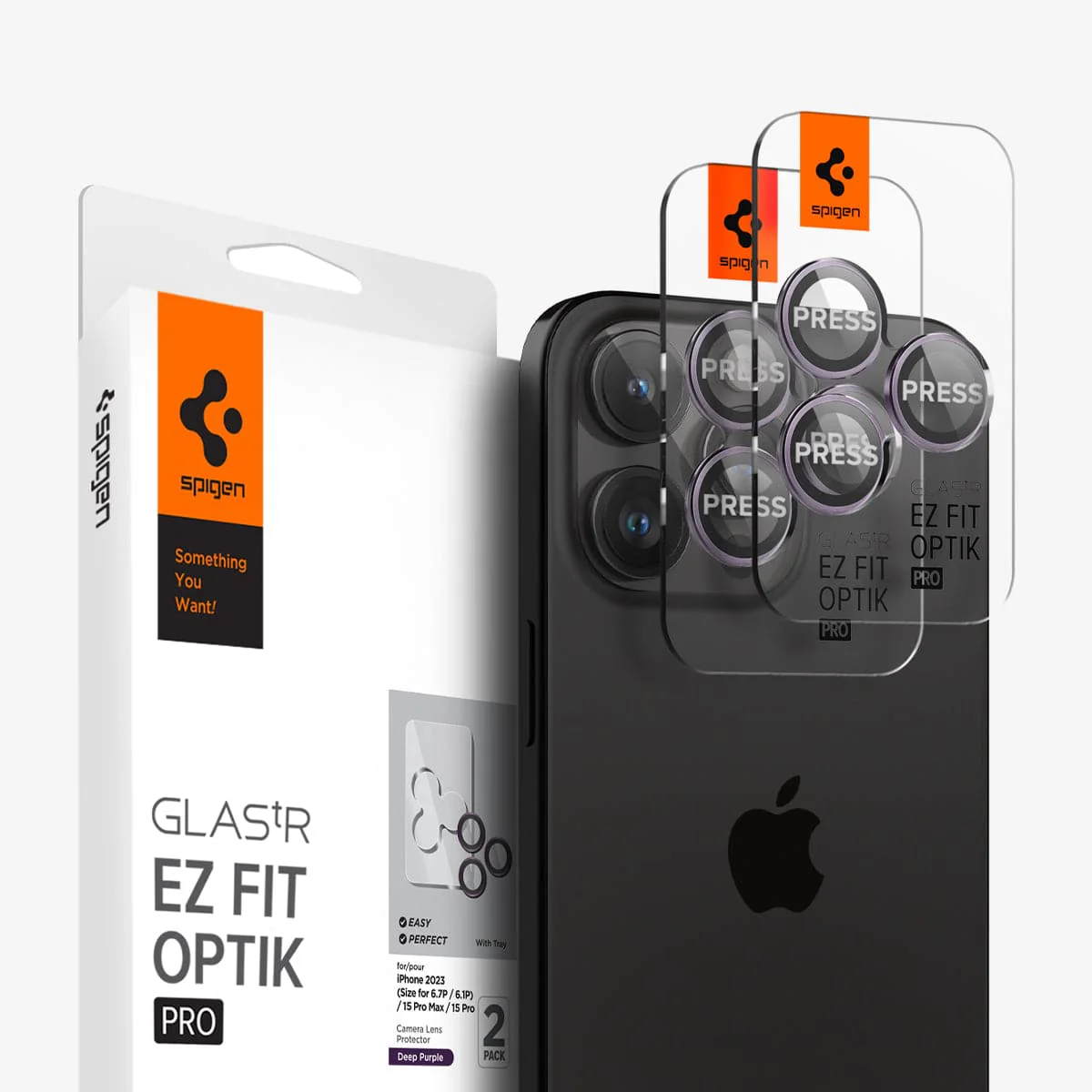 iPhone 15 Series - Camera Lens Protector Optik Pro EZ Fit (Pack of 2) - Image 7
