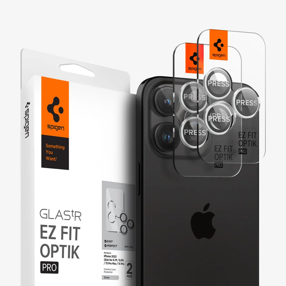 iPhone 15 Series - Camera Lens Protector Optik Pro EZ Fit (Pack of 2) - Image 8
