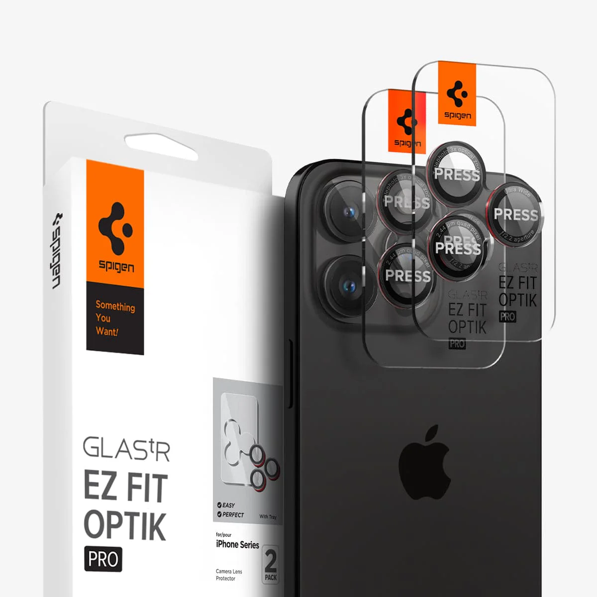 iPhone 15 Series - Camera Lens Protector Optik Pro EZ Fit (Pack of 2) - Image 9