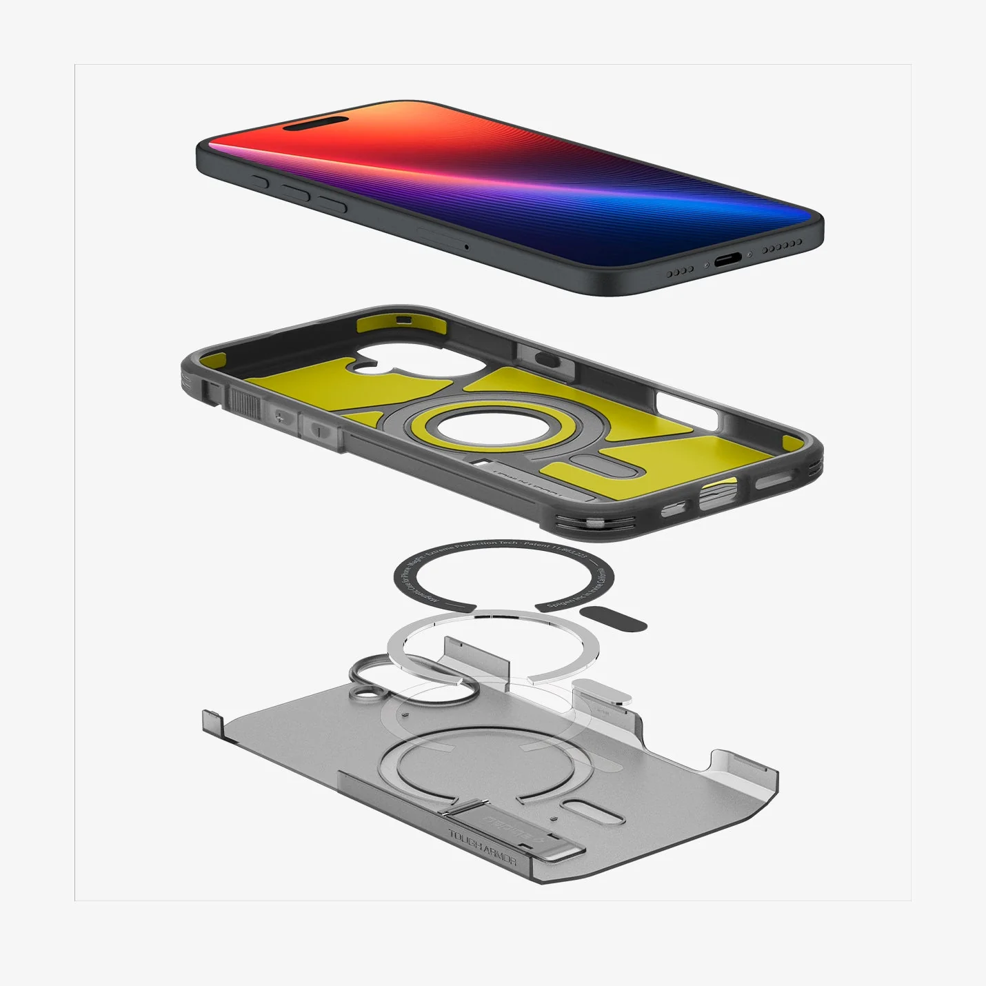 iPhone 16 Series - Back Case Cover  Tough Armor AI (MagFit) - Image 119