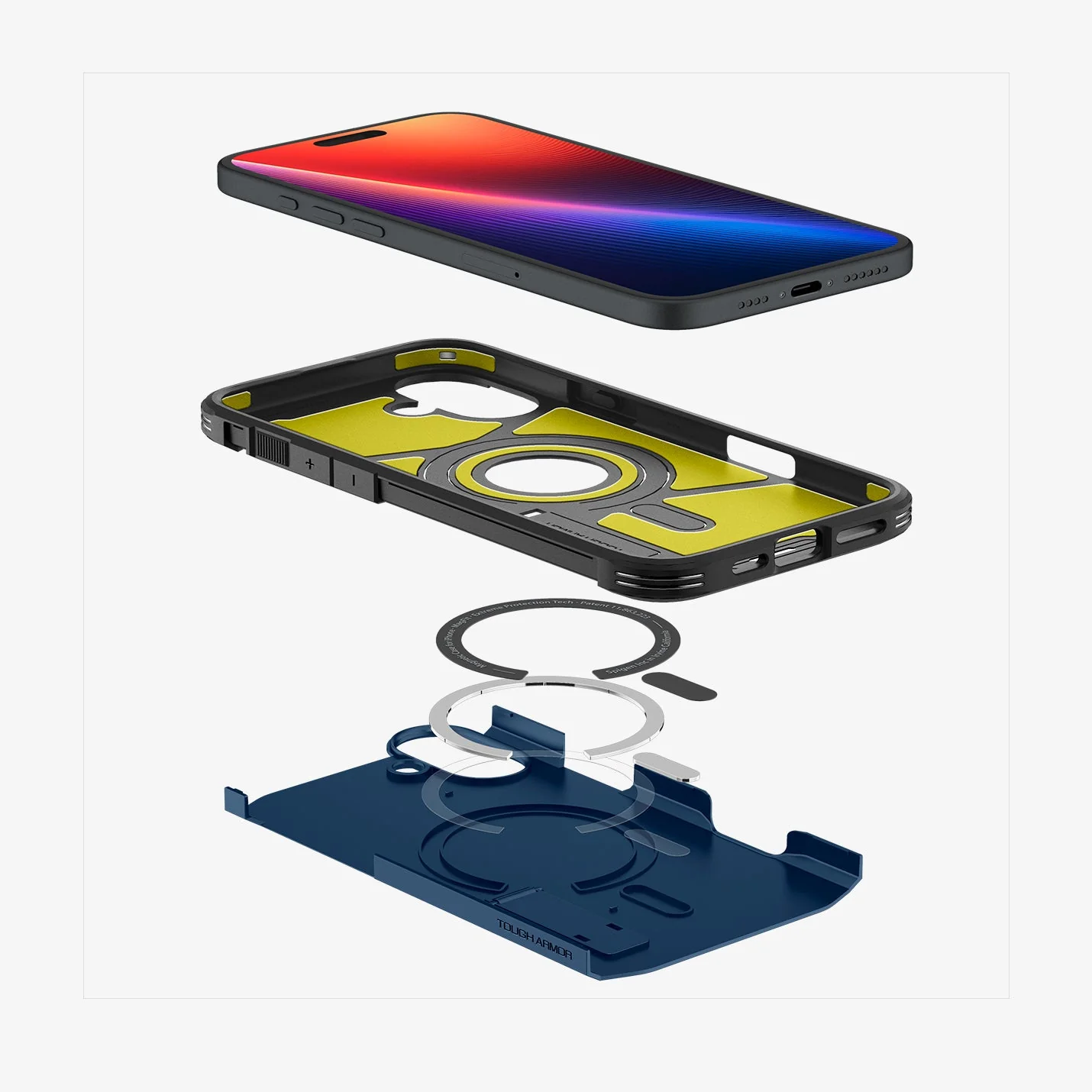 iPhone 16 Series - Back Case Cover  Tough Armor AI (MagFit) - Image 79