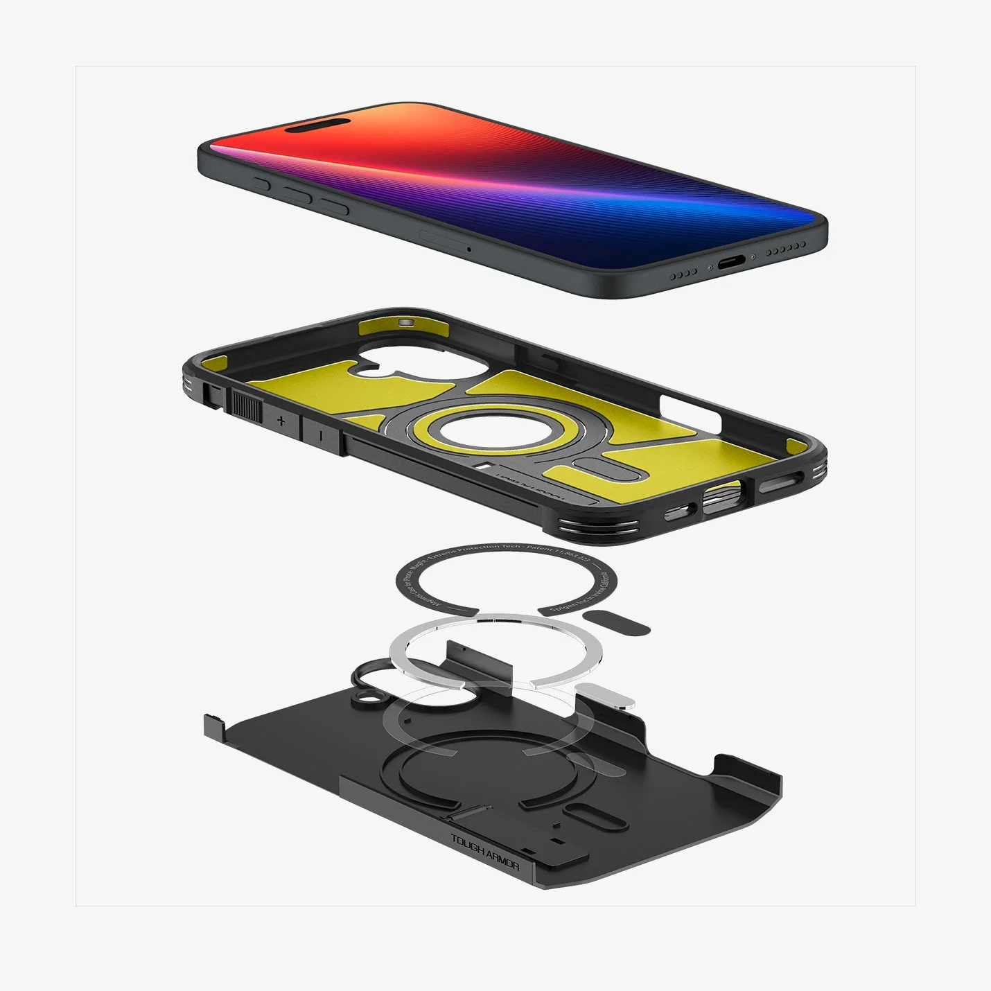 iPhone 16 Series - Back Case Cover  Tough Armor AI (MagFit) - Image 99