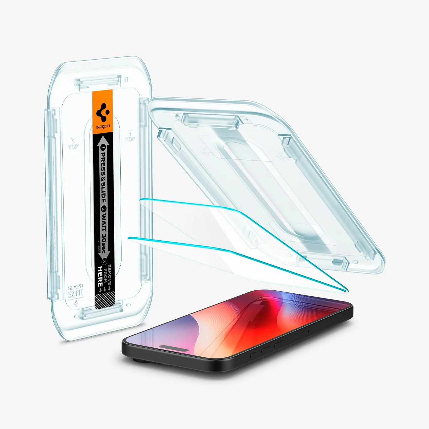 iPhone 16 Series - GLAS.tR EZ Fit | Sensor Protected (Pack of 2)