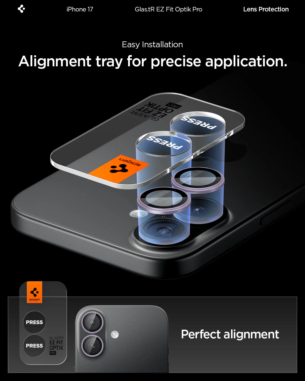 iPhone 17 Series - Optik Pro EZ Fit Lens Protector - Image 103