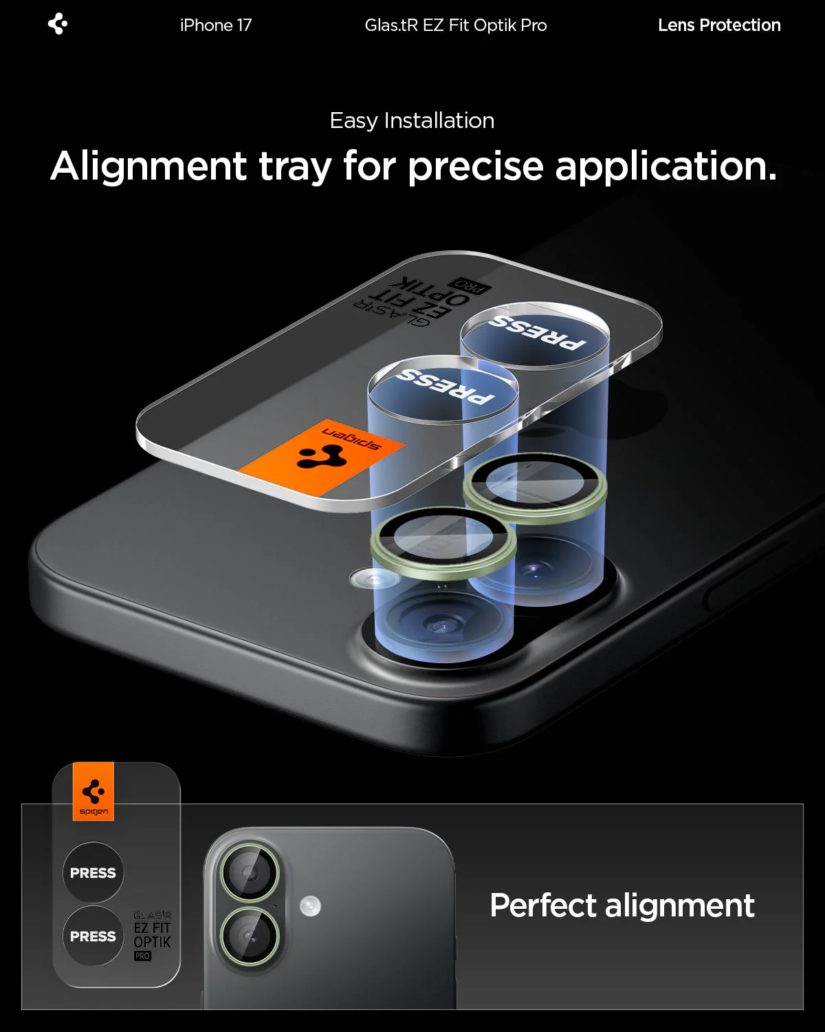 iPhone 17 Series - Optik Pro EZ Fit Lens Protector - Image 114