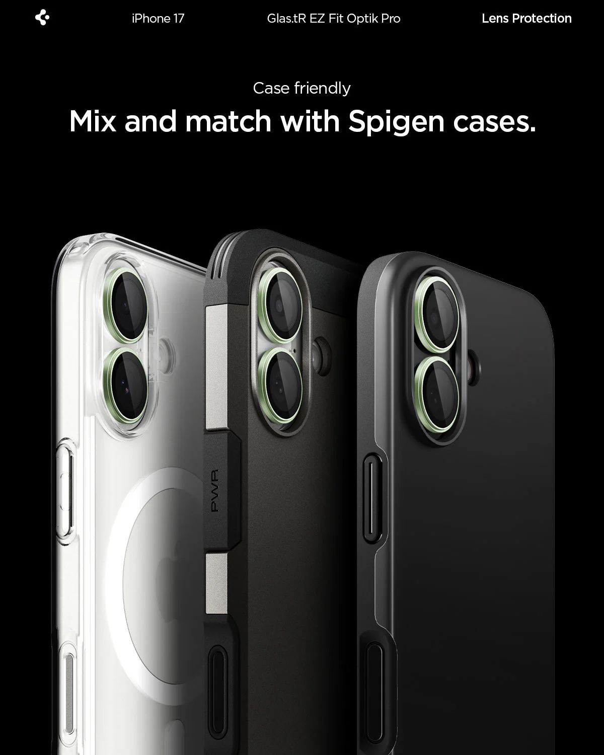 iPhone 17 Series - Optik Pro EZ Fit Lens Protector - Image 117