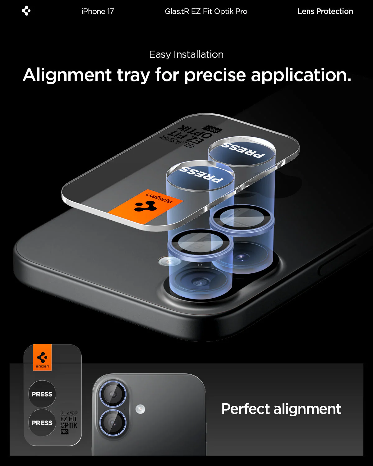 iPhone 17 Series - Optik Pro EZ Fit Lens Protector - Image 125