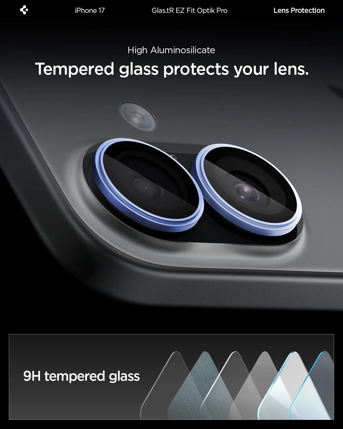 iPhone 17 Series - Optik Pro EZ Fit Lens Protector - Image 127