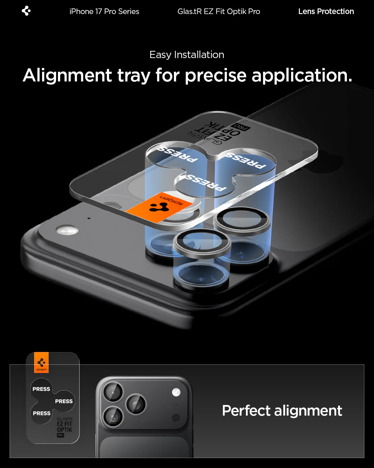 iPhone 17 Series - Optik Pro EZ Fit Lens Protector - Image 18